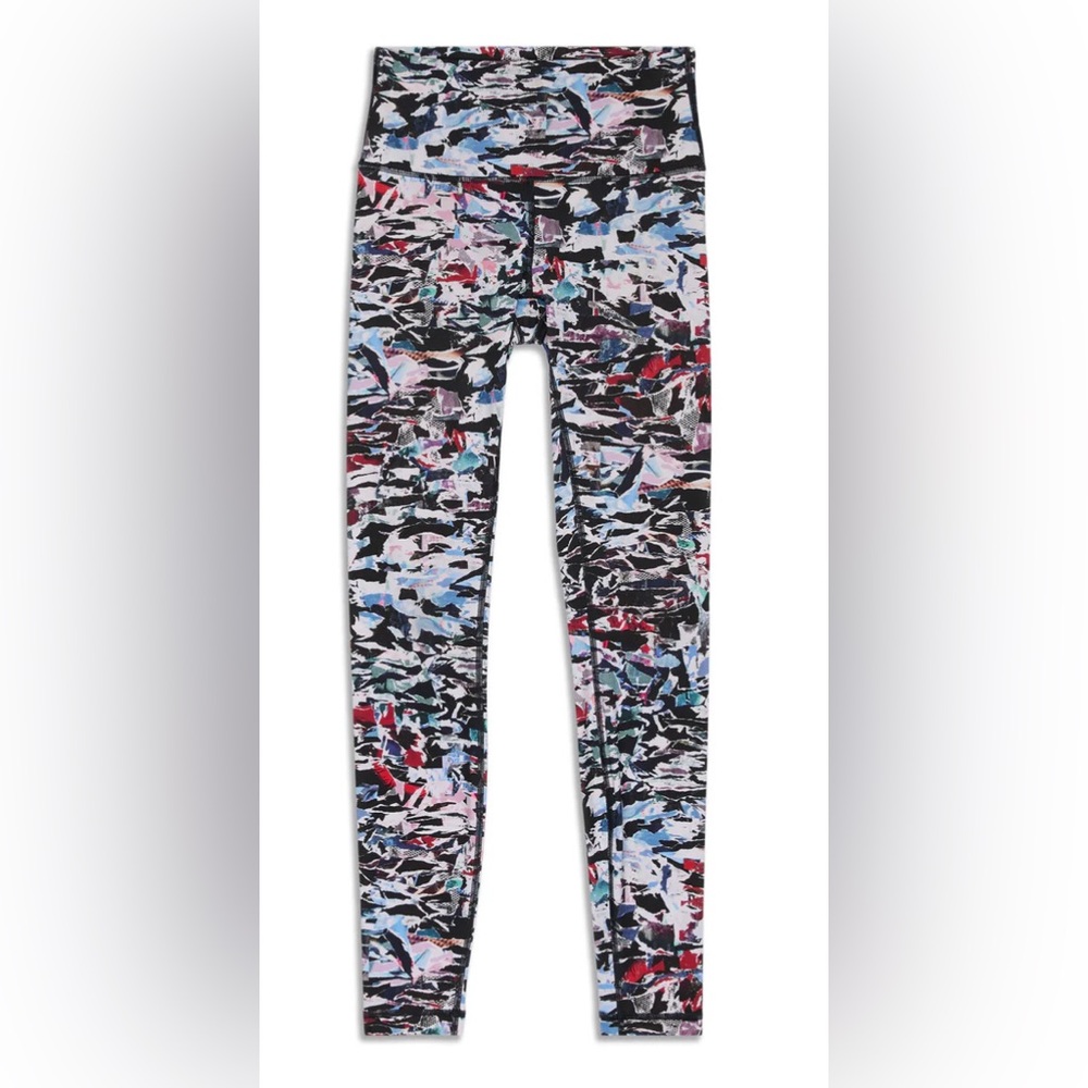 Lululemon Wunder under colorful cropped leggings size 4 Pre-owned